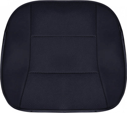 Seat cushion - Car seat cushion - Car cushions - for car - PU leather - Comfortable - Chair cushion - half pack - black - 52*50*1cm