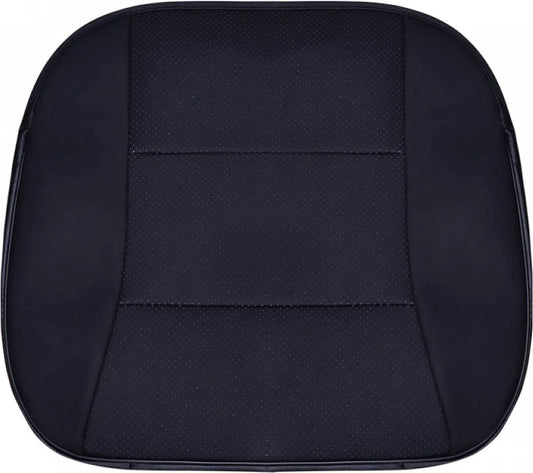 Seat cushion - Car seat cushion - Car cushions - for car - PU leather - Comfortable - Chair cushion - half pack - black - 52*50*1cm