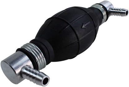 Siphon pump - Hand pump - Oil pump - Siphon pump - Fuel - One-way valve - For boat engine, camper, tractor, motorhome - Black - No hose - Image 2