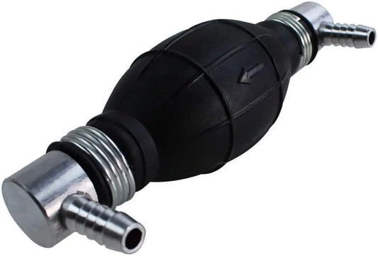 Siphon pump - Hand pump - Oil pump - Siphon pump - Fuel - One-way valve - For boat engine, camper, tractor, motorhome - Black - No hose - Image 2