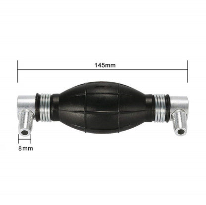 Siphon pump - Hand pump - Oil pump - Siphon pump - Fuel - One-way valve - For boat engine, camper, tractor, motorhome - Black - No hose - Image 5
