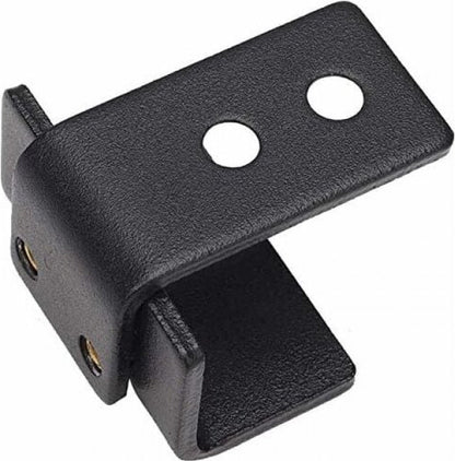 Floor guide - Wall guide - Door guide - Door guide - Steel - Black - Wall mounting - for sliding doors, shed doors - Image 2