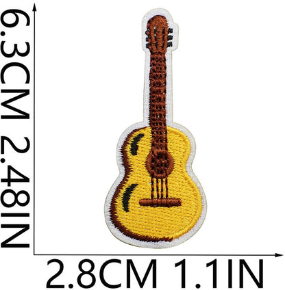 32 Pieces Iron-On Patches - Iron-On Embroidered Patches - Embellishment For Clothing - Clothes Patches - DIY Accessories - Cute Sewing Appliques - Sew On Embroidered Applique Sewing Patches - For Jackets, Hats, Backpacks, Jeans-A - Image 5