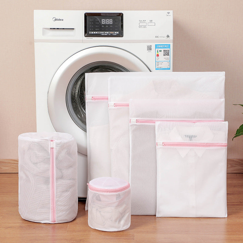 Laundry Bag - Blue Laundry Bags with Zipper - Fine Mesh Storage Bags - Protect Your Laundry and Washing Machine - Laundry Bags for Washing Bras, Underwear, Socks, Baby Clothes, Travel and Storage - Set of 6 - Image 2