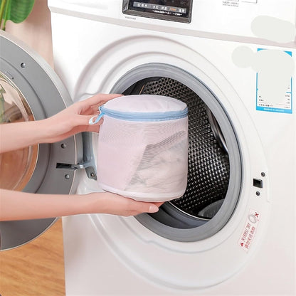 Laundry Bag - Blue Laundry Bags with Zipper - Fine Mesh Storage Bags - Protect Your Laundry and Washing Machine - Laundry Bags for Washing Bras, Underwear, Socks, Baby Clothes, Travel and Storage - Set of 6 - Image 3