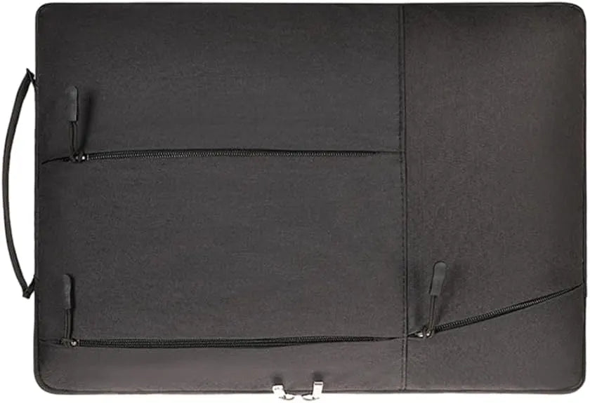 Laptop Case - Suitable for 13/14/15.6 inches - Zippered Laptop Case - Laptop Sleeve - Waterproof Oxford Cloth - Scratch and Wear Resistant, Easy to Carry - Black - Image 2