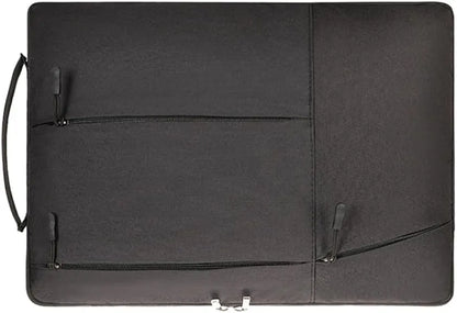 Laptop Case - Suitable for 13/14/15.6 inches - Zippered Laptop Case - Laptop Sleeve - Waterproof Oxford Cloth - Scratch and Wear Resistant, Easy to Carry - Black - Image 2