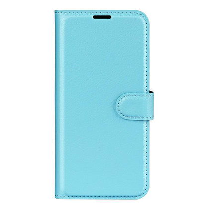 Compatible with Samsung Galaxy A17 5G Case Blue Litchi Texture Horizontal Flip Stand Cover for Compatible with Samsung Galaxy A17 5G - Image 2