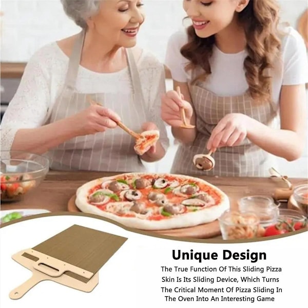 Sliding Pizza Peel Non-Stick Pizza Shovel - Image 4