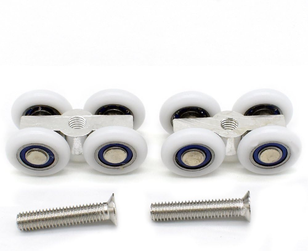 Set of 2 rollers for sliding glass doors - Image 3