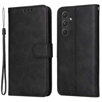 Compatible with Samsung A55 5G Wallet Case PU Leather Black with Card Slots Samsung - Image 2