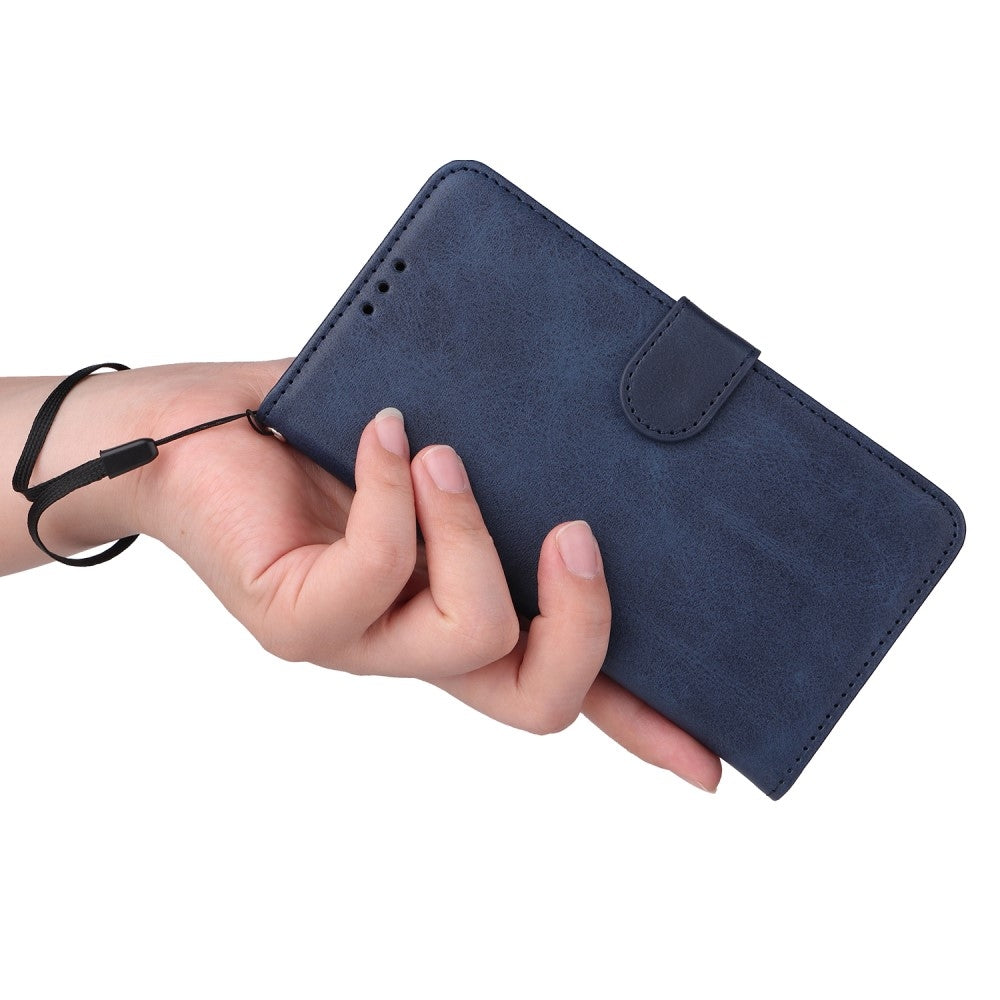 SKALO Compatible with Samsung A55 5G Wallet Case Samsung PU Leather Cover Blue - Image 7