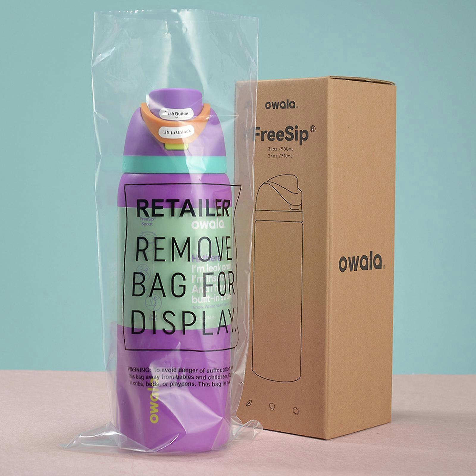 Large 710ml Off-White Thermos Bottle for Adventure Black and White - Image 5
