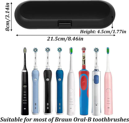 Electric Toothbrush Case – Dual-Pack Travel Holder for Braun, Compatible with Oral-B - Image 3
