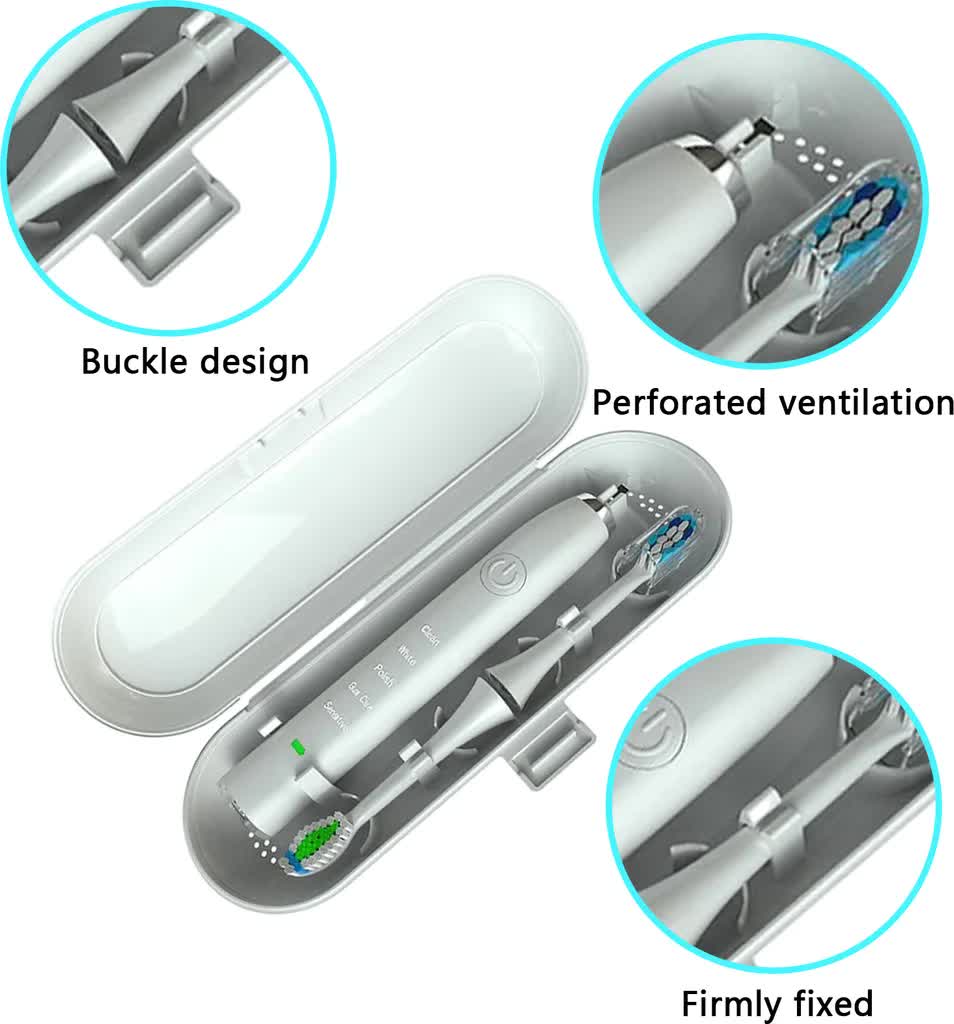 Electric Toothbrush Case – Dual-Pack Travel Holder for Braun, Compatible with Oral-B - Image 5