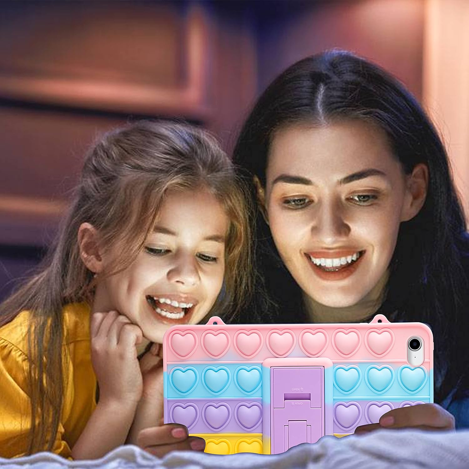Case for iPad Air 2/iPad 6/ Pro 9.7\" Cartoon Funny Kawaii Cute Silicone Fun Cover Stylish Fashion Unique Design Fidget for Kids Case - Image 5
