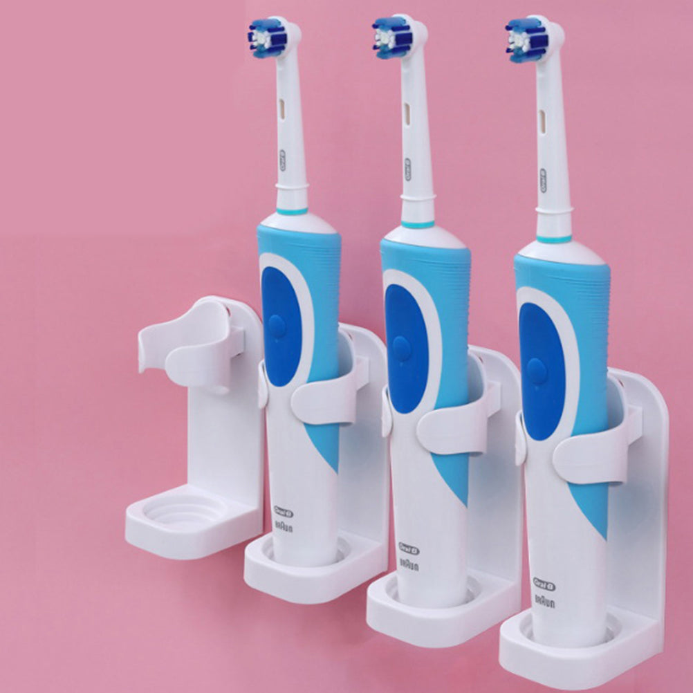 Electric Toothbrush Holder Wall Mounted Stand 4-Pack Compatible with Oral-B - Image 2