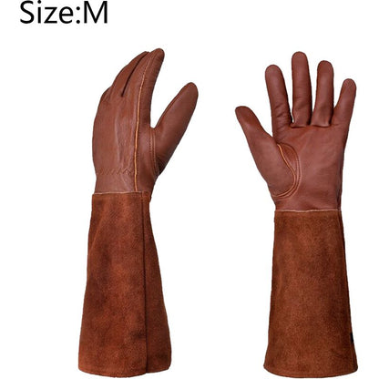 Thorn-proof gardening gloves for women, long gardening gloves, rose pruning gloves for women - Image 2