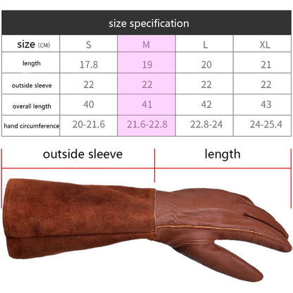 Thorn-proof gardening gloves for women, long gardening gloves, rose pruning gloves for women - Image 3