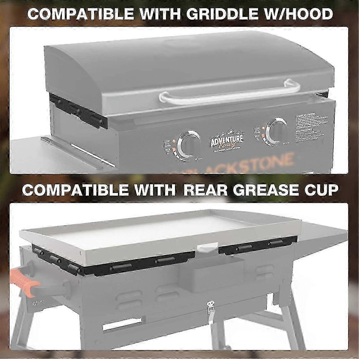 Blackstone Grill 36-inch Magnetic Wind Shields Flame Shield Stainless Steel Grill Accessories Compatible with 36 Inch - Image 3