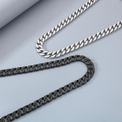 Cuban Link Chain Necklace for Men 50cm 316L Stainless Steel 15mm Width Multicolor - Image 4