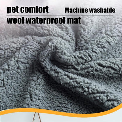 The Waterproof Blanket, Snuggle Blanket for Sofa Bed Couch, Waterproof Pet Blanket for Dog and Cat, 100% Leak Proof Waterproof Fully Pee Proof Brown Brown L:145*165CM - Image 6