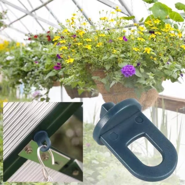 Greenhouse Hanging Clamps 50pcs Plant Crop Clips Hooks for Greenhouse Gardening - Image 6