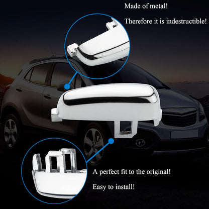 Alloy Handbrake Button with Spring for Opel Mokka 2012-2018 - Image 3