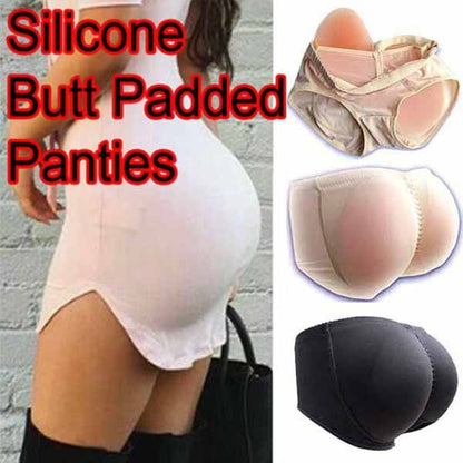 Silicone Buttock Enhancer Hip Lift Panty Black Size M - Image 2