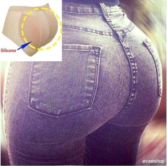 Silicone Buttock Enhancer Hip Lift Panty Black Size M - Image 9