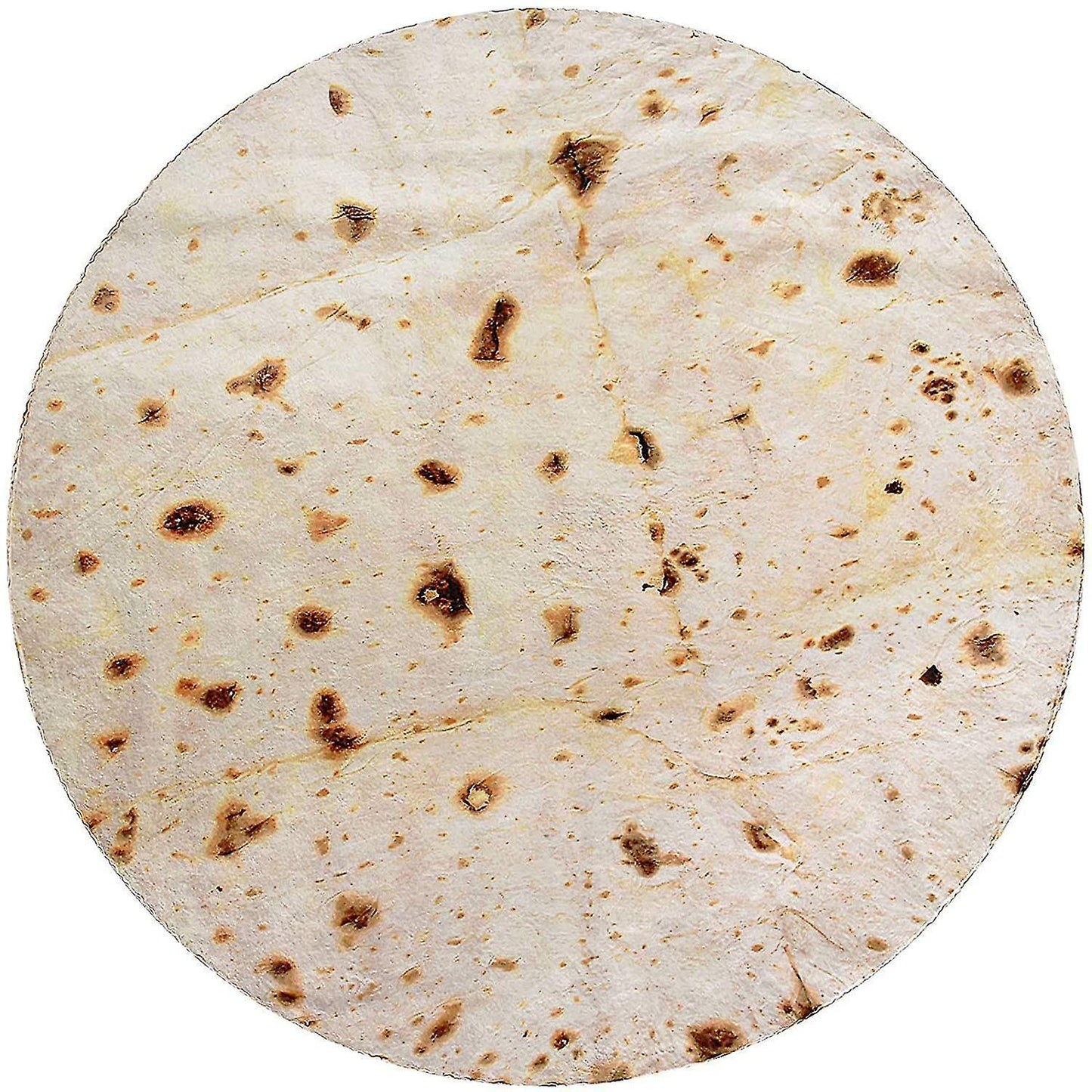 Burrito Blanket, Double Sided, Giant Flour Tortilla Blanket