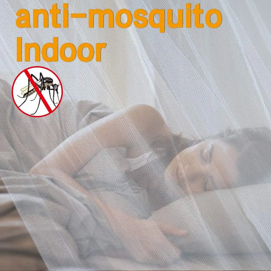 Mosquito net, large mosquito net with frame for king size bed, mosquito net for indoor and outdoor use (200 x 220 x 210 cm) - Image 3