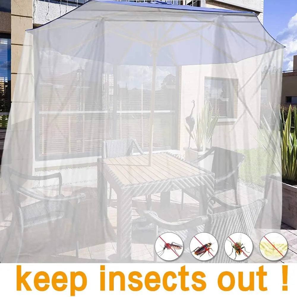 Mosquito net, large mosquito net with frame for king size bed, mosquito net for indoor and outdoor use (200 x 220 x 210 cm) - Image 5