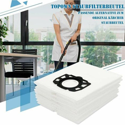 10 pcs vacuum cleaner bags for Karcher WD4 WD5 WD6 Karcher bag MV4, MV5 and MV6 vacuum cleaner bags for Karcher - Image 3