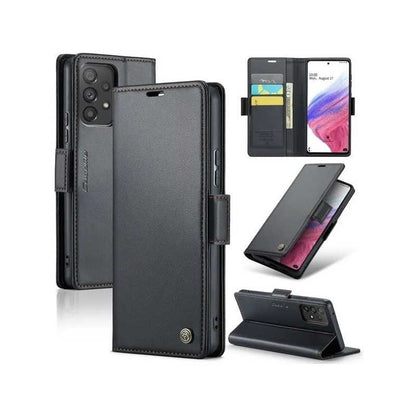 Compatible with Samsung A53 5G Case CaseMe Skin Pro Protective Cover Black