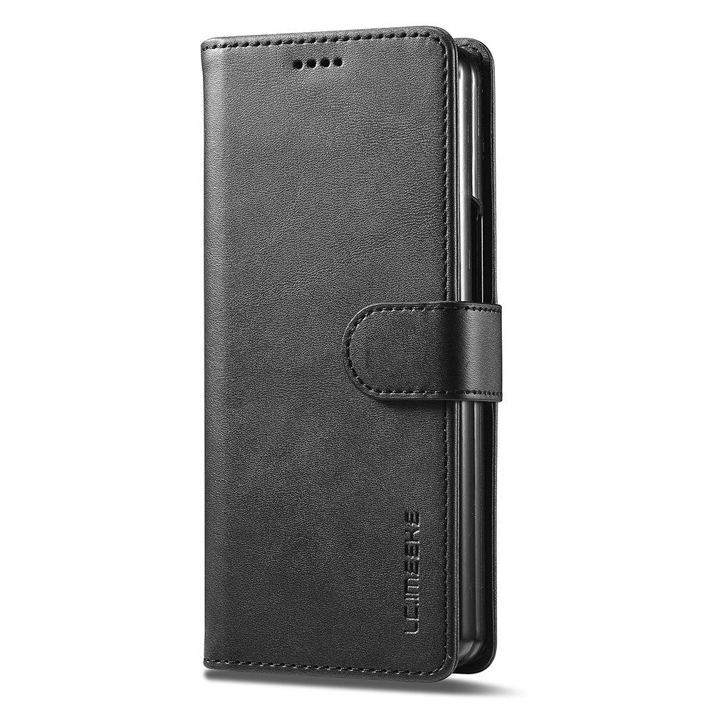 Compatible with Samsung Galaxy Z Fold6 5G Phone Case Cover with Kickstand - Black - Image 4