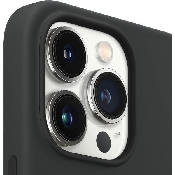 Compatible with Apple iPhone 13 Pro Max Case with MagSafe, Midnight, Silicone Case - Image 3