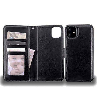 iPhone 12 - Leather Case / Protection Pink - Image 3