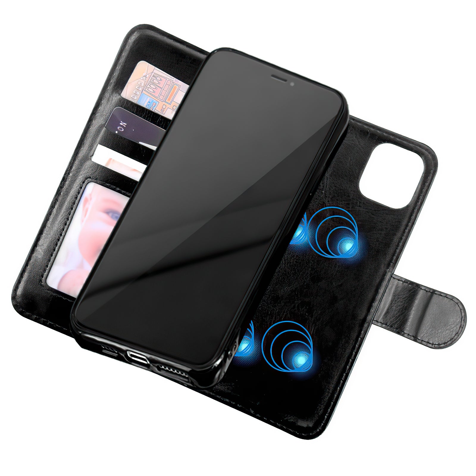 iPhone 12 - Leather Case / Protection Pink - Image 4