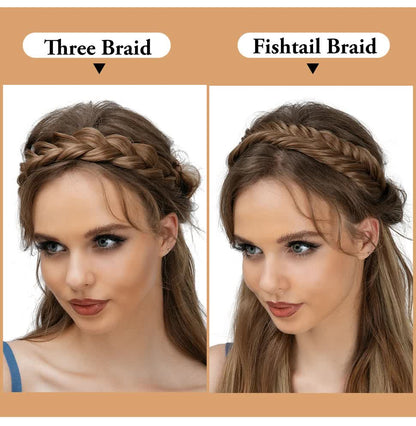 1pc Synthetic Braiding Hair with Adjustable Belt Braided Bohemian Style Women Hairstyle 10 10 Athree strand braid - Image 7
