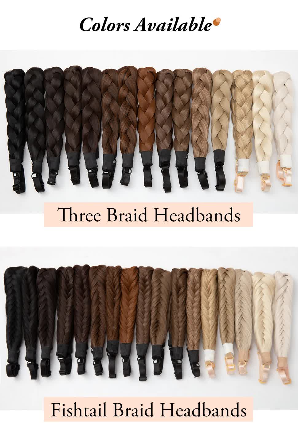 1pc Synthetic Braiding Hair with Adjustable Belt Braided Bohemian Style Women Hairstyle 10 10 Athree strand braid - Image 8