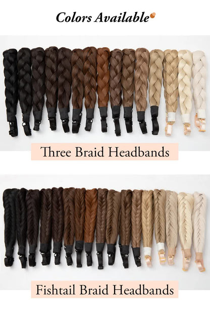 1pc Synthetic Braiding Hair with Adjustable Belt Braided Bohemian Style Women Hairstyle 10 10 Athree strand braid - Image 9