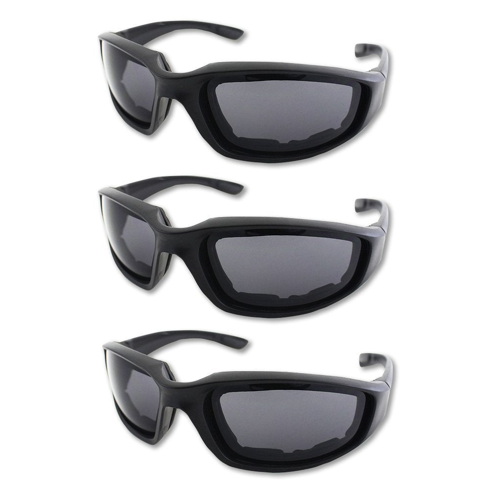 Compatible with Oral-B Cycling Glasses Windproof Desert Dustproof Sports Built-in Foam Goggles 3 Pcs - Image 5