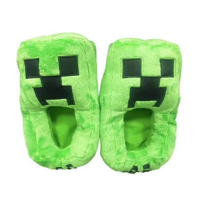 Minecraft Slippers Green Sizes 20-36 - Image 2