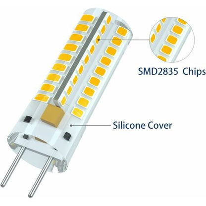 G6.35 LED Bulb 12V 7W 50W Equivalent Warm White 3000K 360 Degree Beam Angle for Cabinet Lighting Non Dimmable 2 Pack - Image 4