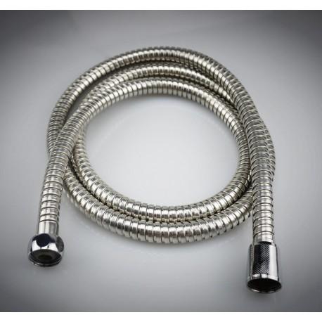 3m Stainless Steel Shower Hose Silver - Image 2