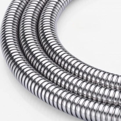 3m Stainless Steel Shower Hose Silver - Image 3