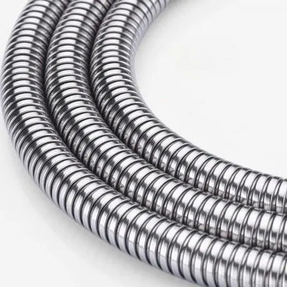 3m Stainless Steel Shower Hose Silver - Image 3