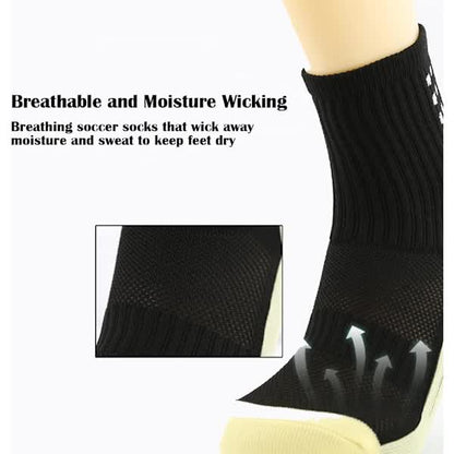 Kids Soccer Socks Non-Slip Hospital Grip Athletic Socks - Image 2