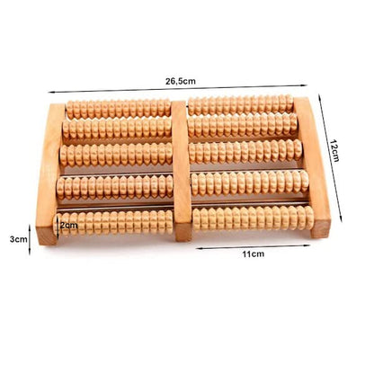 Wooden Foot Massage Roller Foot Massager - Image 3